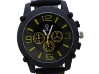 Montre femme avec affichage analogique et 3 chronographes