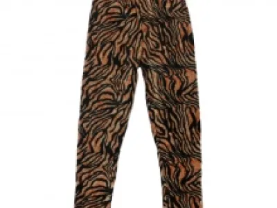 Leggings zébrés pour fille