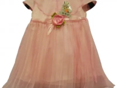 Robe plissée tendance fille
