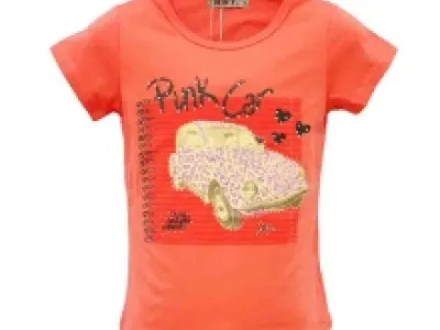 T-shirt fashion avec motif fantaisie