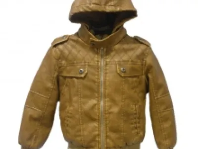 Veste à capuche avec motif quadrillé