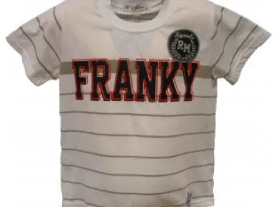 T-shirt à rayures Franky pour garçon