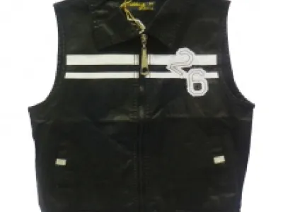 Gilet noir imprimé chiffre 26 pour petit garçon