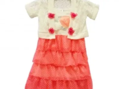 Robe à pois avec boléro