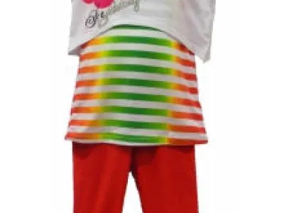 Ensemble fashion à 3 pièces pour fille