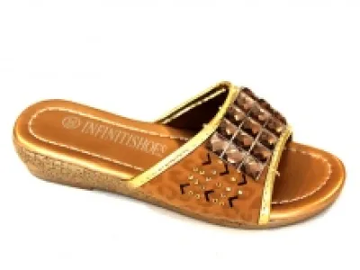 Sandales filles décorées de pierres