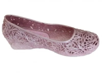 Ballerines compensées imprimées fantaisies
