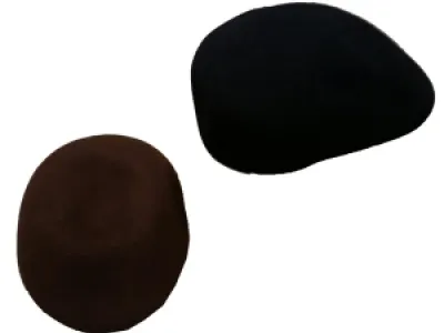 Béret chaud en laine 