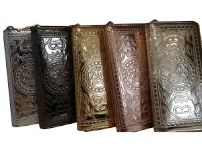 Portefeuille imprimé fantaisie