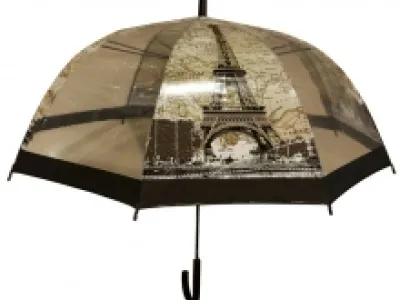 Parapluie cloche imprimé de monument