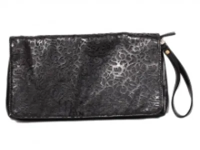 Sac à main avec rabat imprimé fantaisie