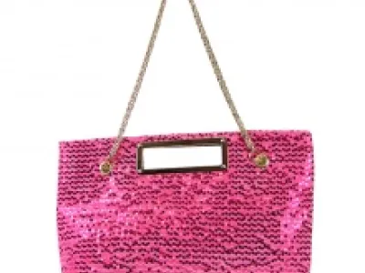 Sac de soirée agrementé de sequins