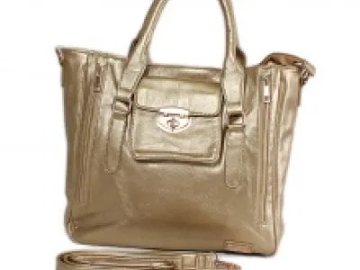 Sac cabas avec son cadenas et clé