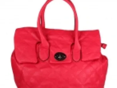 Sac à main matelassé avec fermoir tourniquet