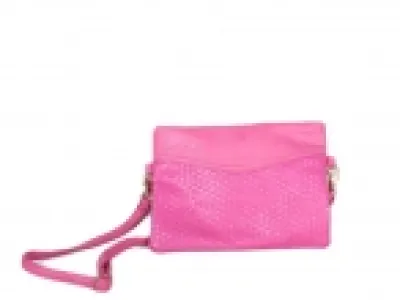 Pochette en deux tons avec bandoulière amovible