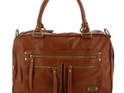 Sac à main multipoche avec bandoulière amovible