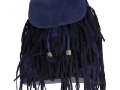 Sac à dos à franges avec bretelles réglables