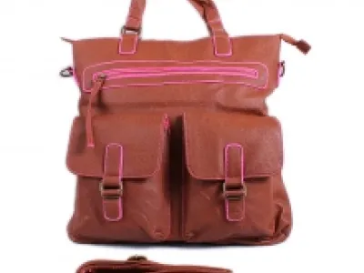 Sac à main cabas multipoche