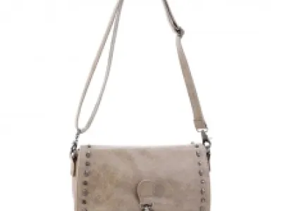 Sac à bandoulière clouté tête de mort
