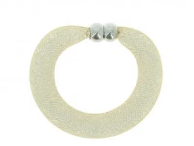 Bracelet en résille avec fermoir magnétique