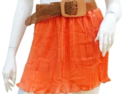 Jupe femme avec ceinture