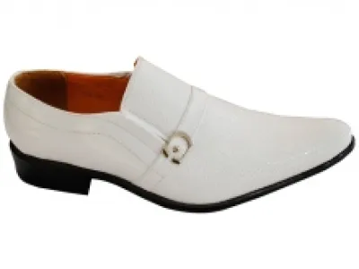 Chaussures de ville homme avec bande auto-agrippante