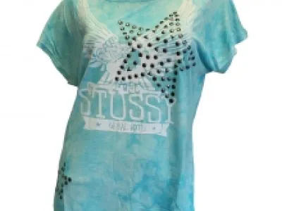 T-shirt tacheté clouté étoile