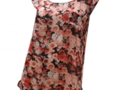 Top liberty avec dentelles au dos