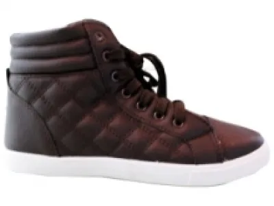 Basket montante matelassée pour femme
