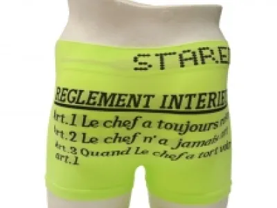 Boxer homme "Règlement intérieur"