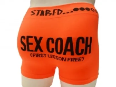 Boxer homme "Sex coach"