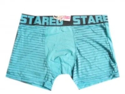 Boxer strié homme