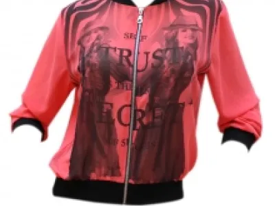 Gilet femme orné de motif photo
