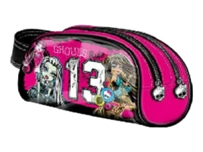 Trousse Monster High avec double zip