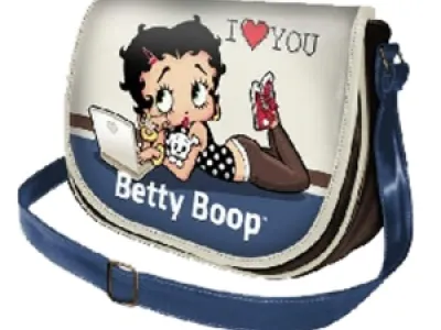 Sac à bandoulière Betty Boop I love you