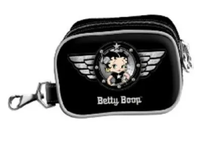Porte-monnaie Betty Boop avec mousqueton