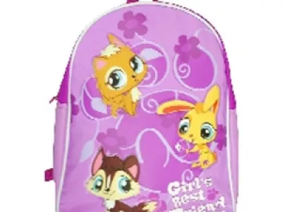 Sac à dos Littlest Pet Shop rose