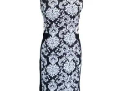 Robe imprimée fantaisie pour femme