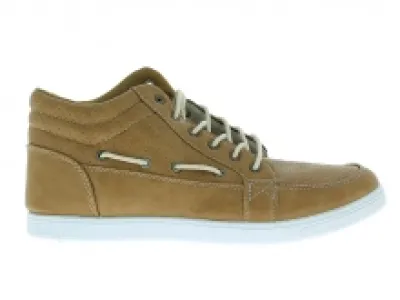Baskets semi-montantes perforées pour homme