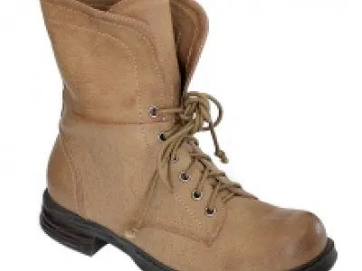 Bottines femme avec laçage à 6 œillets