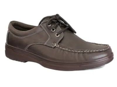 Mocassins homme avec lacet et semelle antidérapante