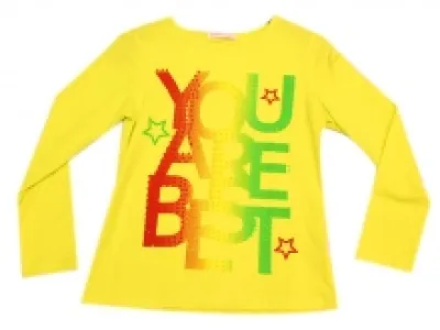 T-shirt fille imprimé "you are best"