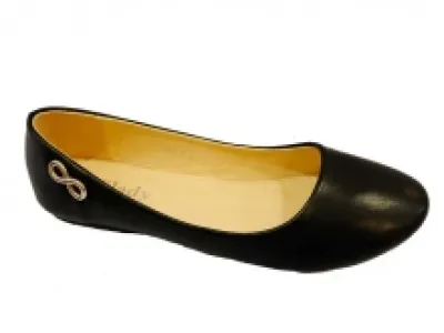 Ballerines avec infinity doré à l’arrière