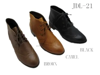 Bottines style derby