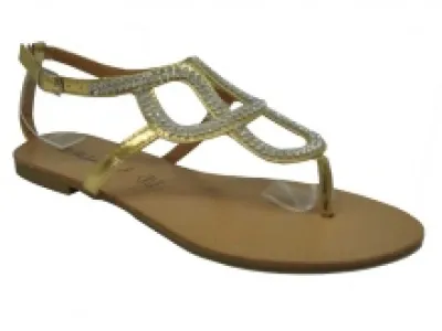 Sandales serties de strass