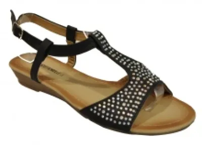 Sandales agrémentées de strass