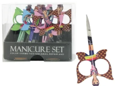 Ciseaux de manucure motif fée
