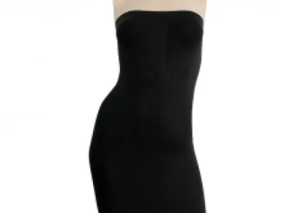 Robe gainante bustier noir
