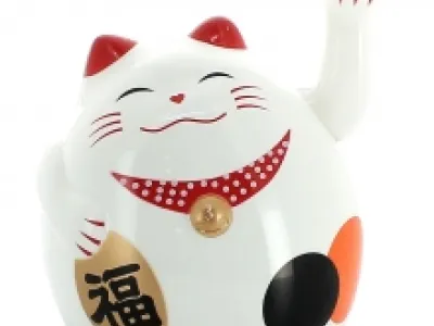 Maneki-neko chat porte-bonheur