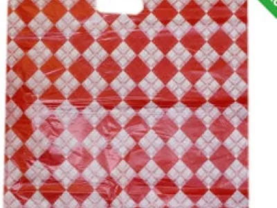 Sachet imprimé losange